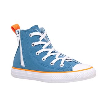 Bota-Azul-e-Laranja-Kids-Ziper-Lateral-|-All-Star-Tamanho--26---Cor--AZUL-ESCURO-0